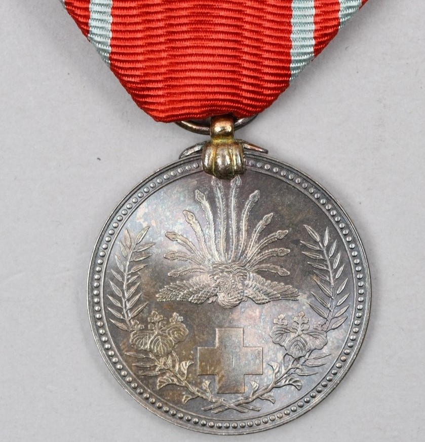 Japanese Mens Red Cross Membership Medal