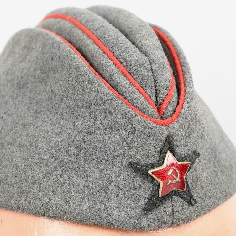 Russian WWII M35 Tank/Artillery Officer's Side Cap