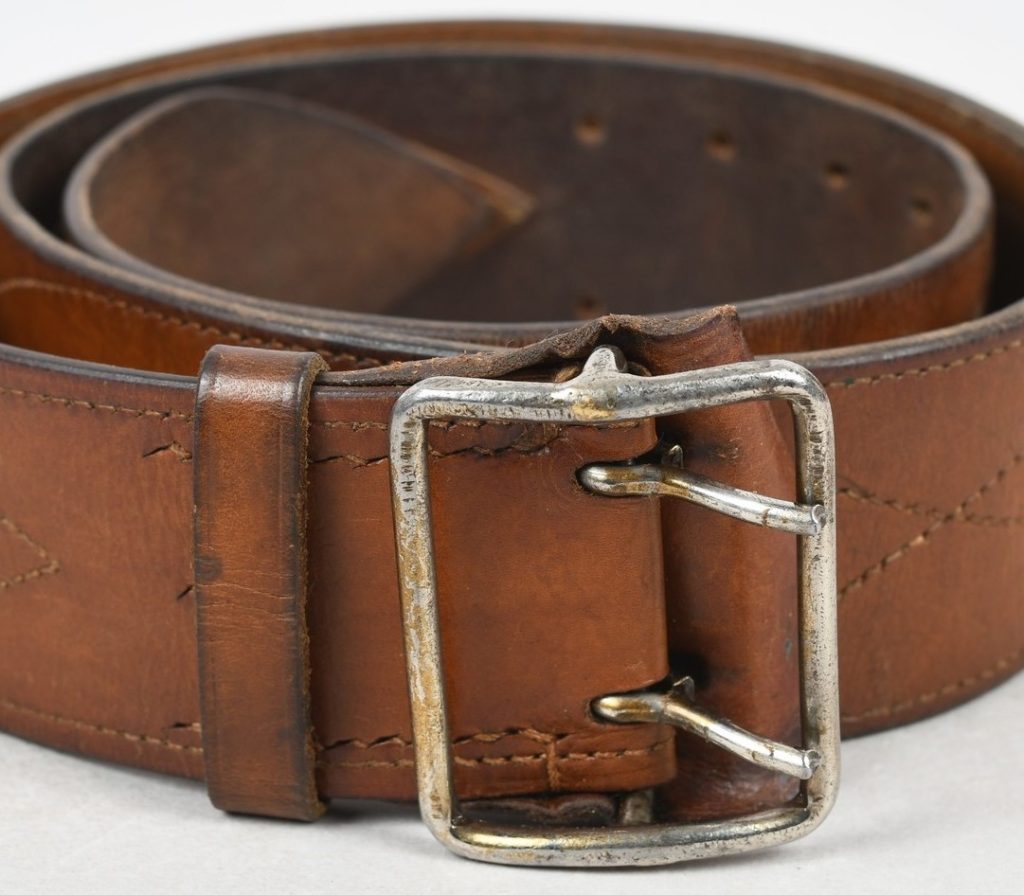 Russian M32 WWII Officers Brown Leather Belt